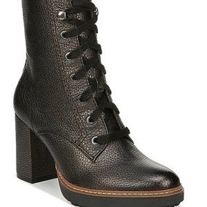 Naturalizer Callie Leather Lug Sole Hiker Boots